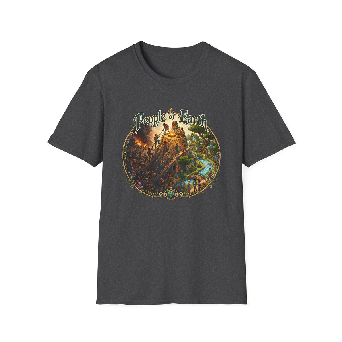 People of Earth T-Shirt - War and Peace Graphic Tee