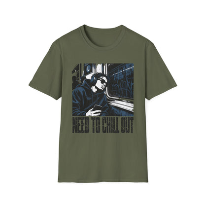 Chill Out Subway Graphic T‑Shirt – 'Need to Chill Out' Streetwear Tee