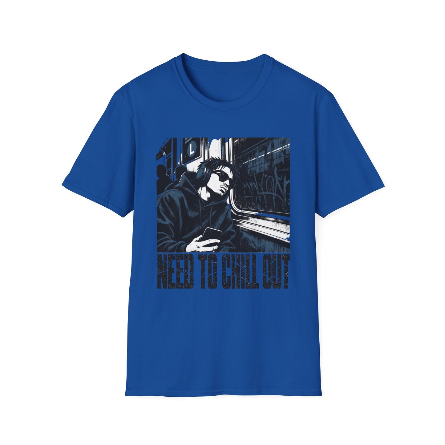 Chill Out Subway Graphic T‑Shirt – 'Need to Chill Out' Streetwear Tee