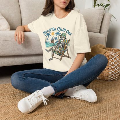 Need To Chill Out T-Shirt — Skeleton Beach Vintage Graphic Tee