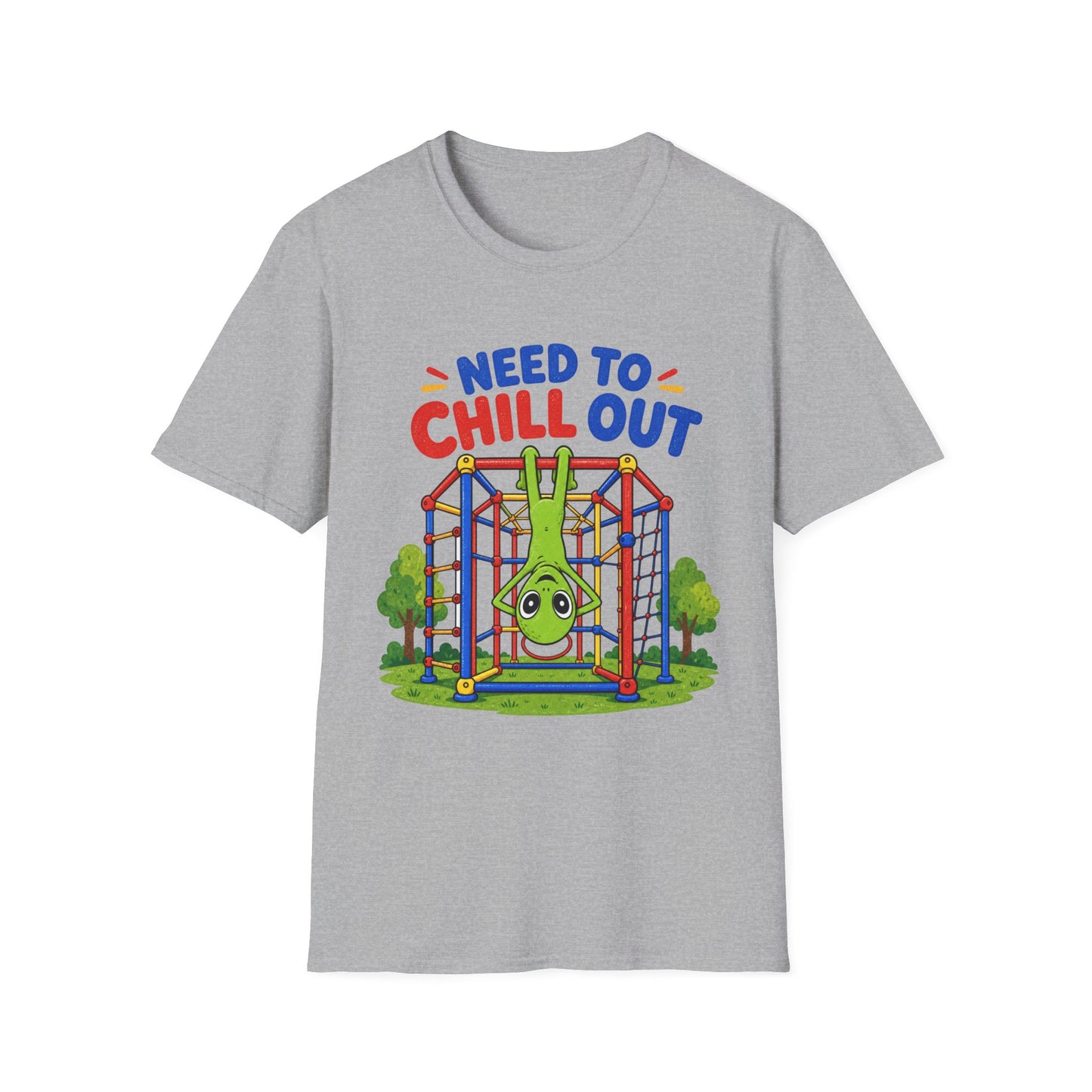 Need to Chill Out T-Shirt — Funny Alien Playground Graphic Tee