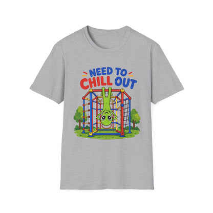 Need to Chill Out T-Shirt — Funny Alien Playground Graphic Tee
