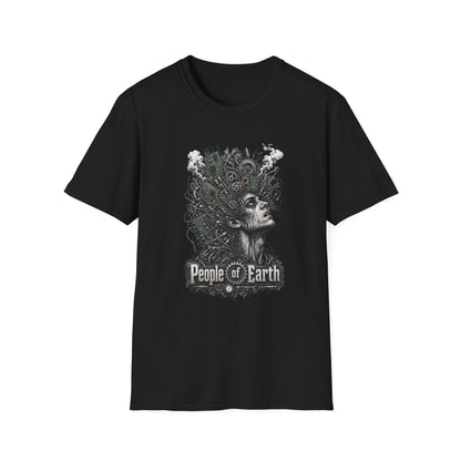 People of Earth Tee — Cyber-Steampunk Horror Graphic T-Shirt
