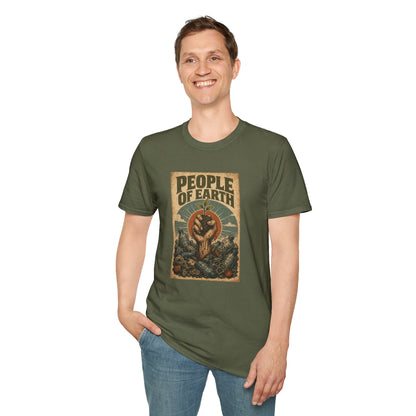 People of Earth Vintage Graphic T-Shirt