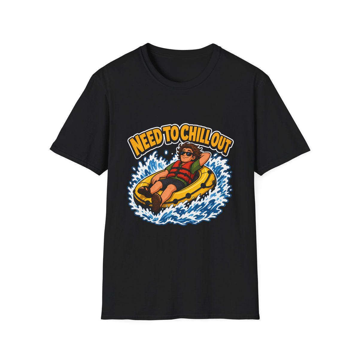 Need to Chill Out T‑Shirt – Rafting Summer Tee