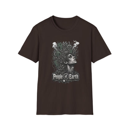 People of Earth Tee — Cyber-Steampunk Horror Graphic T-Shirt