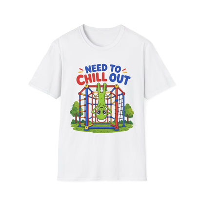 Need to Chill Out T-Shirt — Funny Alien Playground Graphic Tee