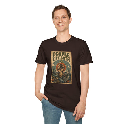 People of Earth Vintage Graphic T-Shirt