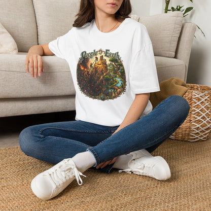 People of Earth T-Shirt - War and Peace Graphic Tee