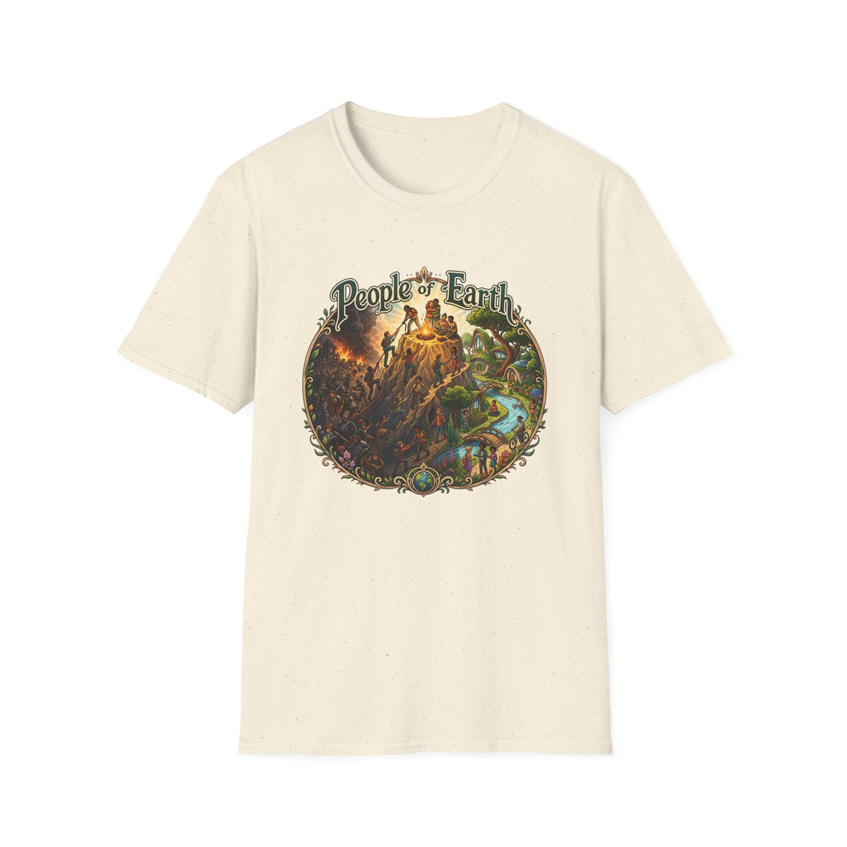People of Earth T-Shirt - War and Peace Graphic Tee