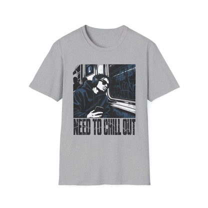 Chill Out Subway Graphic T‑Shirt – 'Need to Chill Out' Streetwear Tee