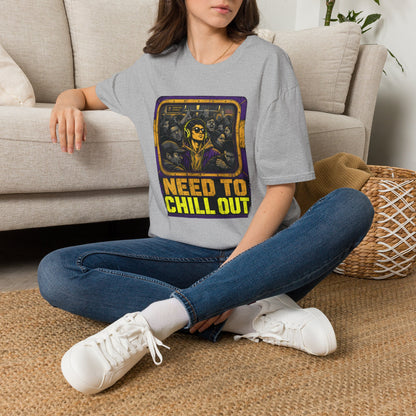 Need To Chill Out T‑Shirt — Retro Subway Vibe Relaxation Tee