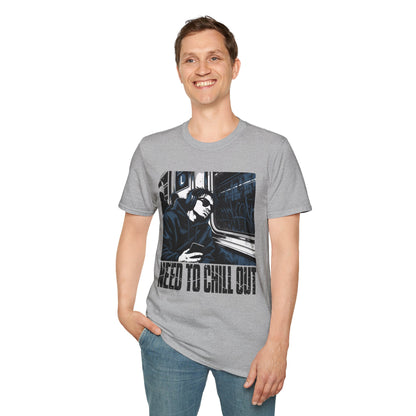 Chill Out Subway Graphic T‑Shirt – 'Need to Chill Out' Streetwear Tee
