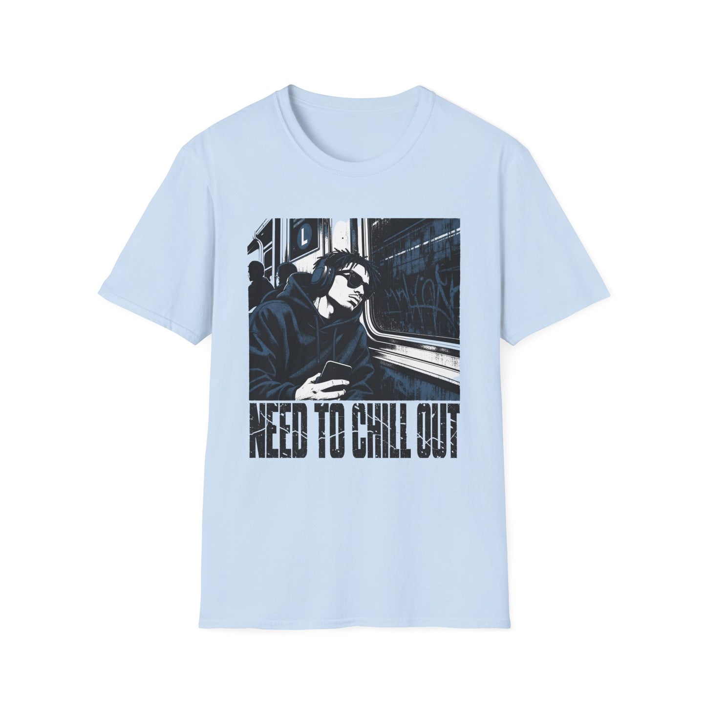 Chill Out Subway Graphic T‑Shirt – 'Need to Chill Out' Streetwear Tee