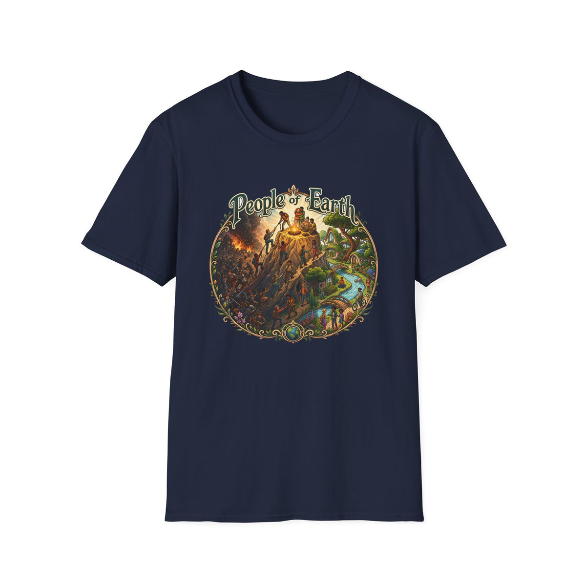 People of Earth T-Shirt - War and Peace Graphic Tee