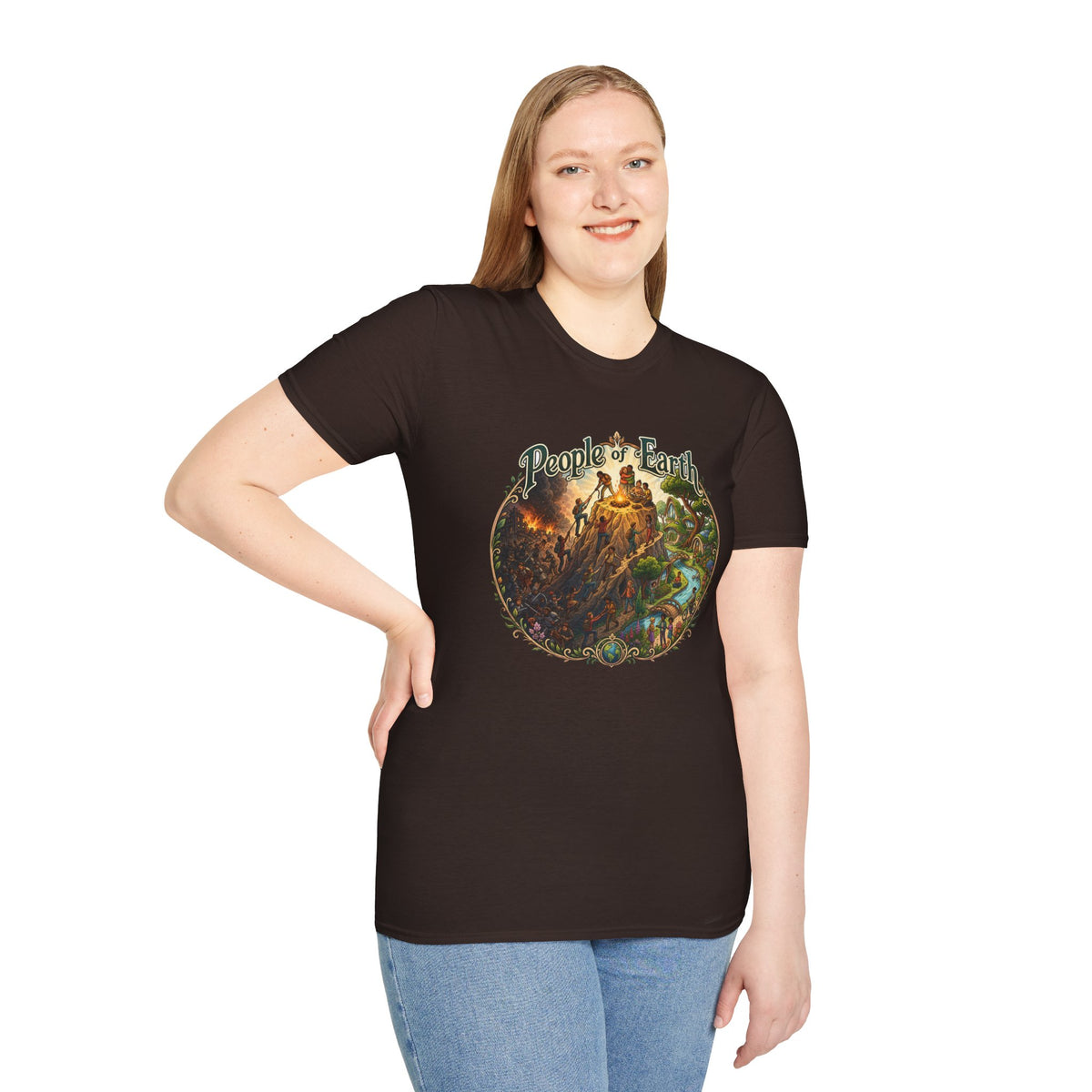 People of Earth T-Shirt - War and Peace Graphic Tee