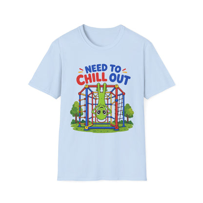 Need to Chill Out T-Shirt — Funny Alien Playground Graphic Tee