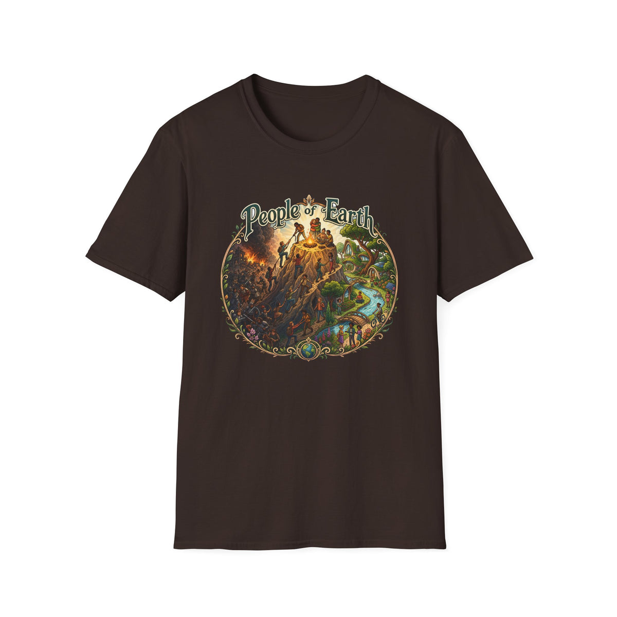 People of Earth T-Shirt - War and Peace Graphic Tee