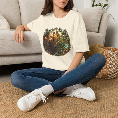 People of Earth T-Shirt - War and Peace Graphic Tee