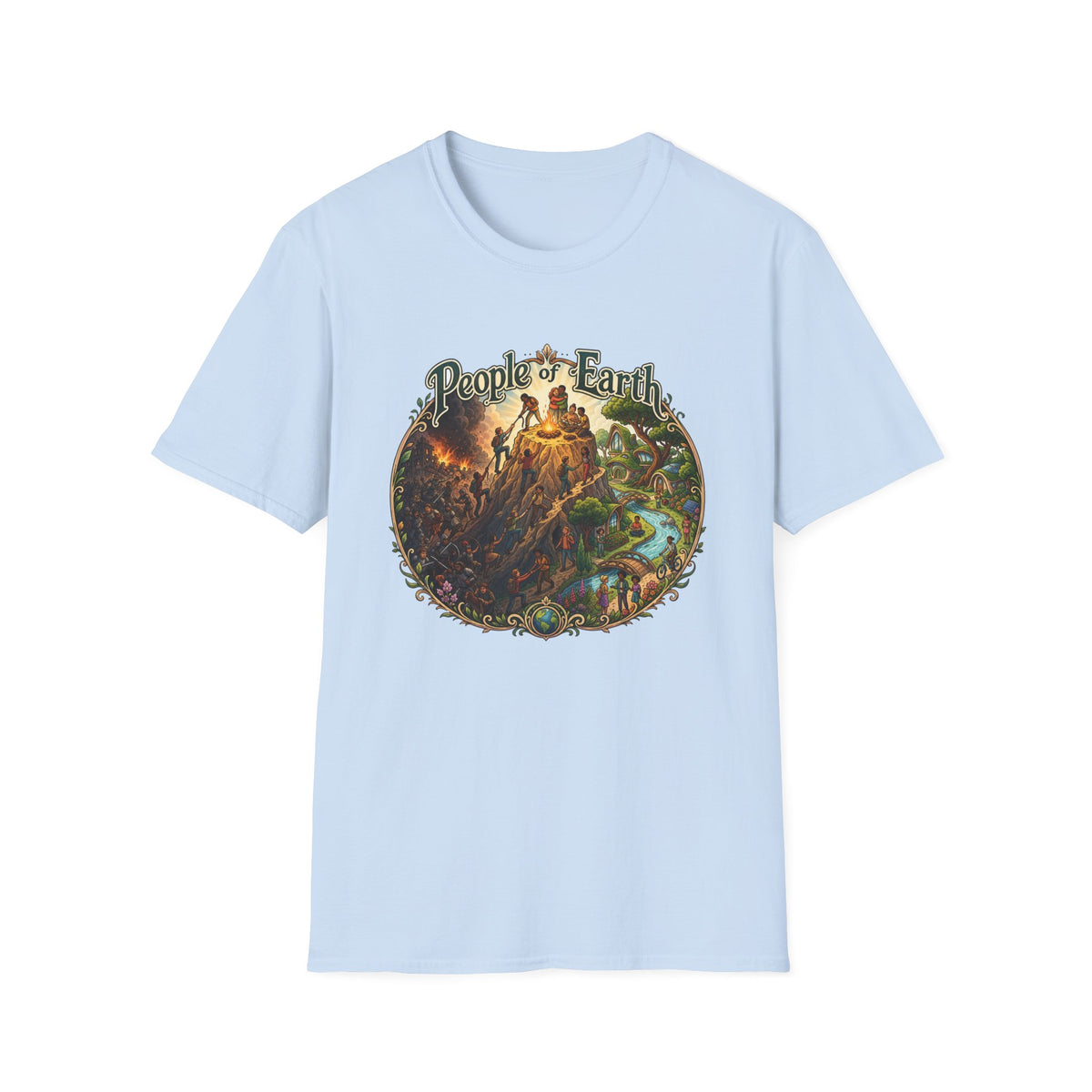 People of Earth T-Shirt - War and Peace Graphic Tee