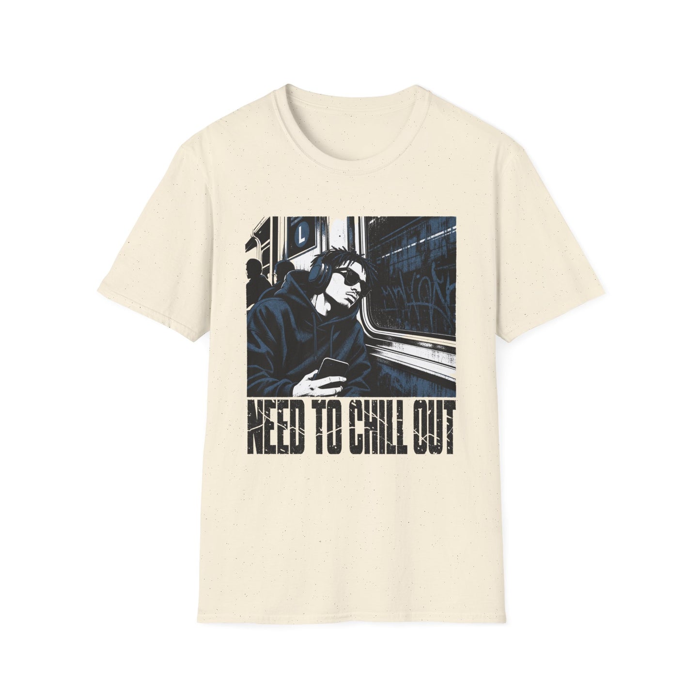 Chill Out Subway Graphic T‑Shirt – 'Need to Chill Out' Streetwear Tee