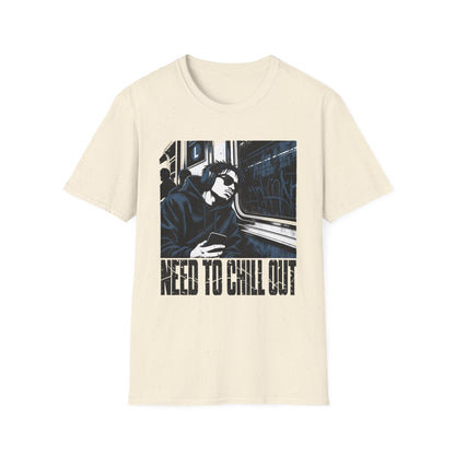 Chill Out Subway Graphic T‑Shirt – 'Need to Chill Out' Streetwear Tee