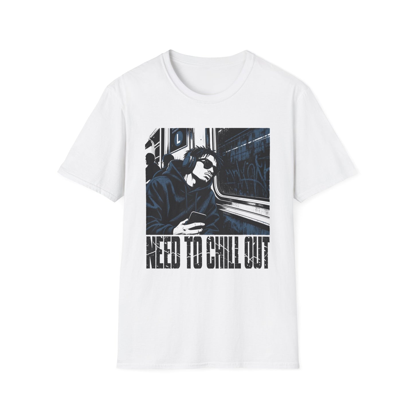 Chill Out Subway Graphic T‑Shirt – 'Need to Chill Out' Streetwear Tee