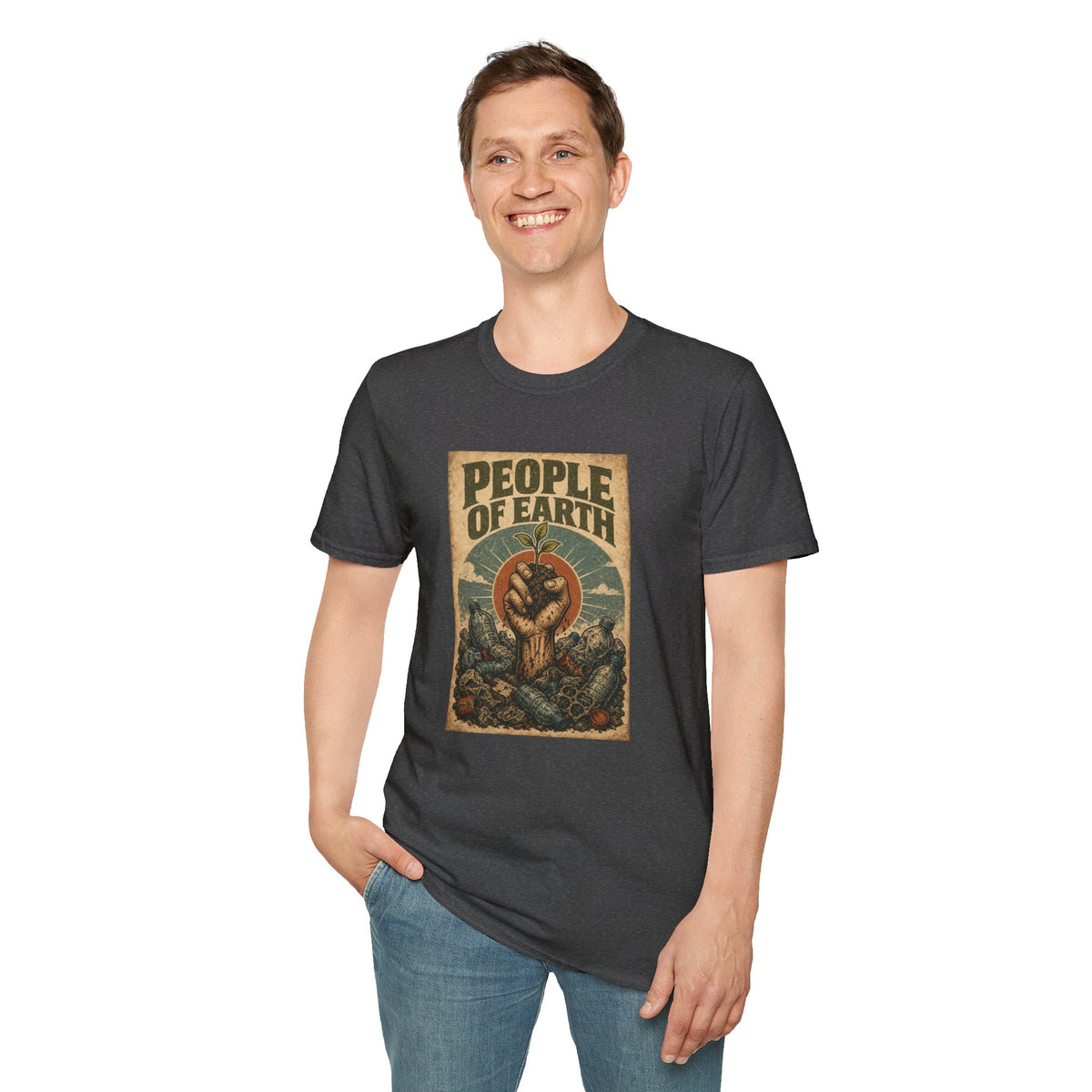 People of Earth Vintage Graphic T-Shirt